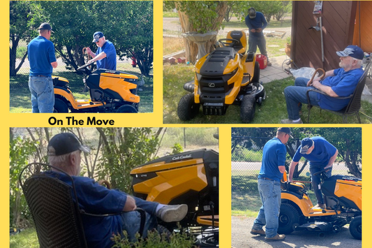 A Man, A Mower, and a Meadow of Gratitude